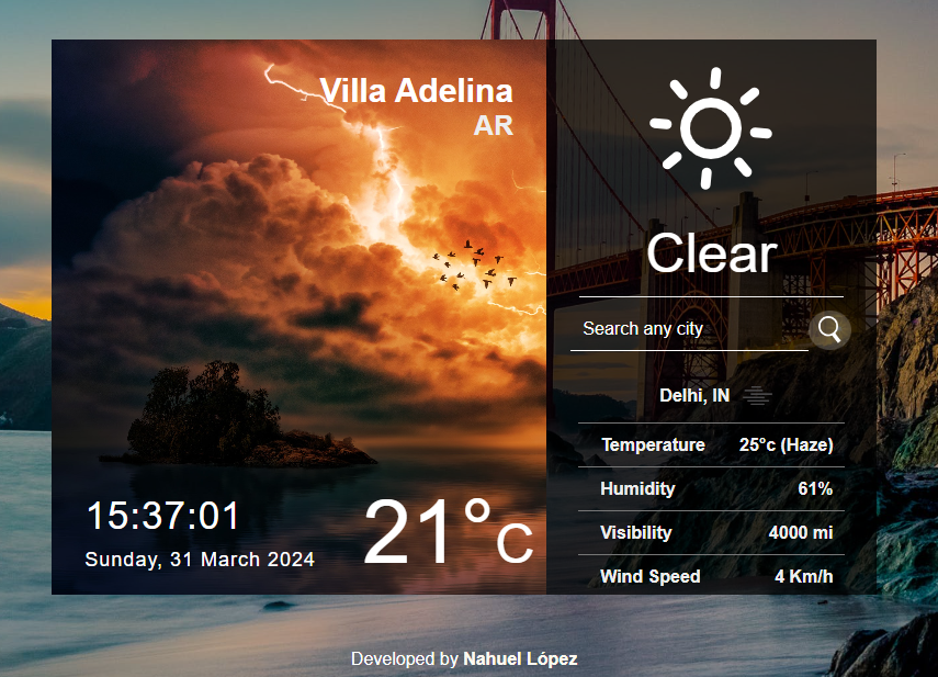 Wheather App